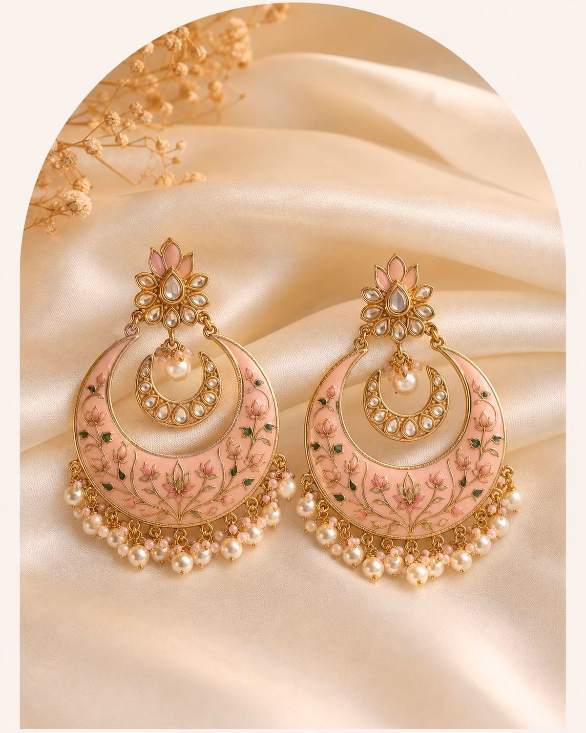 Sana chandbali earrings